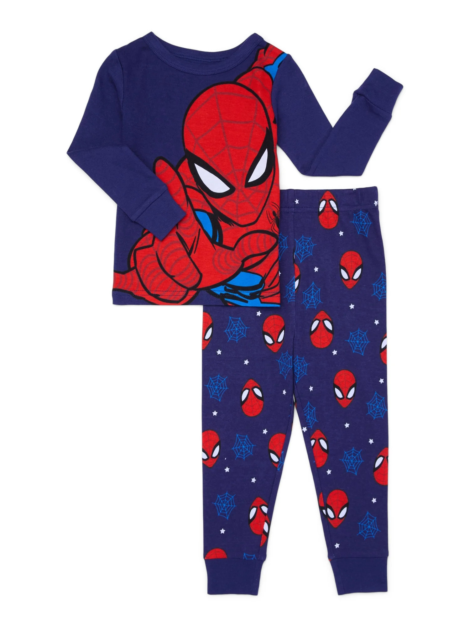 Character Toddler Long Sleeve Shirt and Pants Pajama Set, 2-Piece, Sizes 12M-5T | Walmart (US)