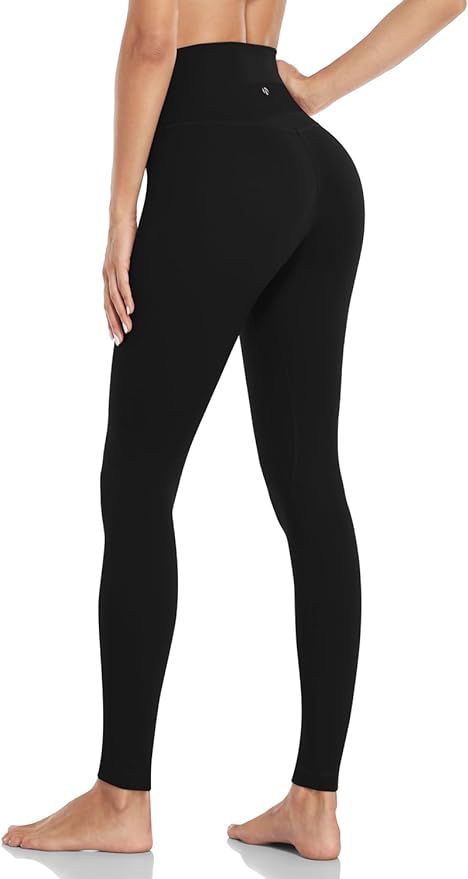 HeyNuts Essential/Workout Pro Extra Long Leggings for Women, High Waisted Tummy Control Yoga Pant... | Amazon (US)