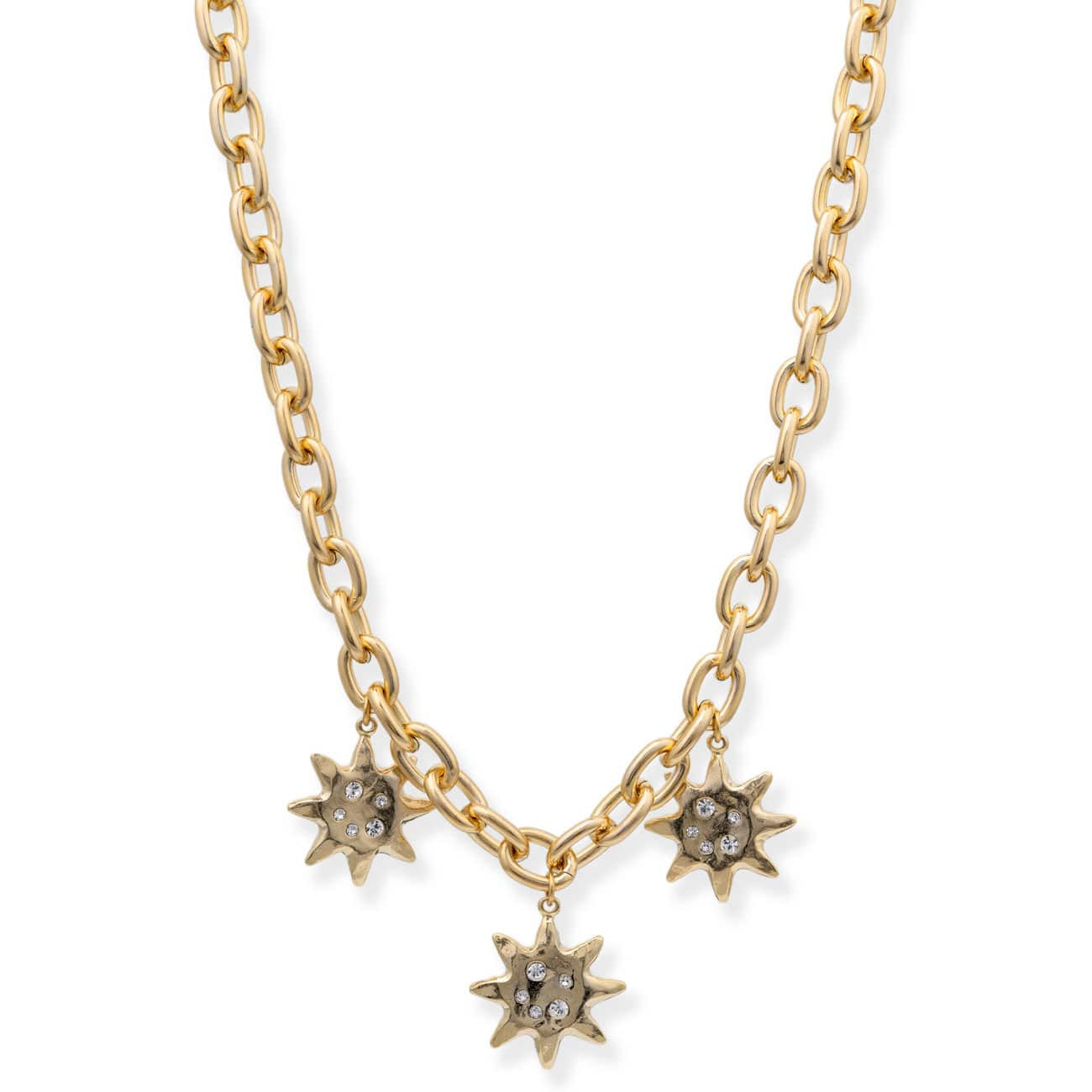 Gilded Sun Trio Necklace | BRACHA