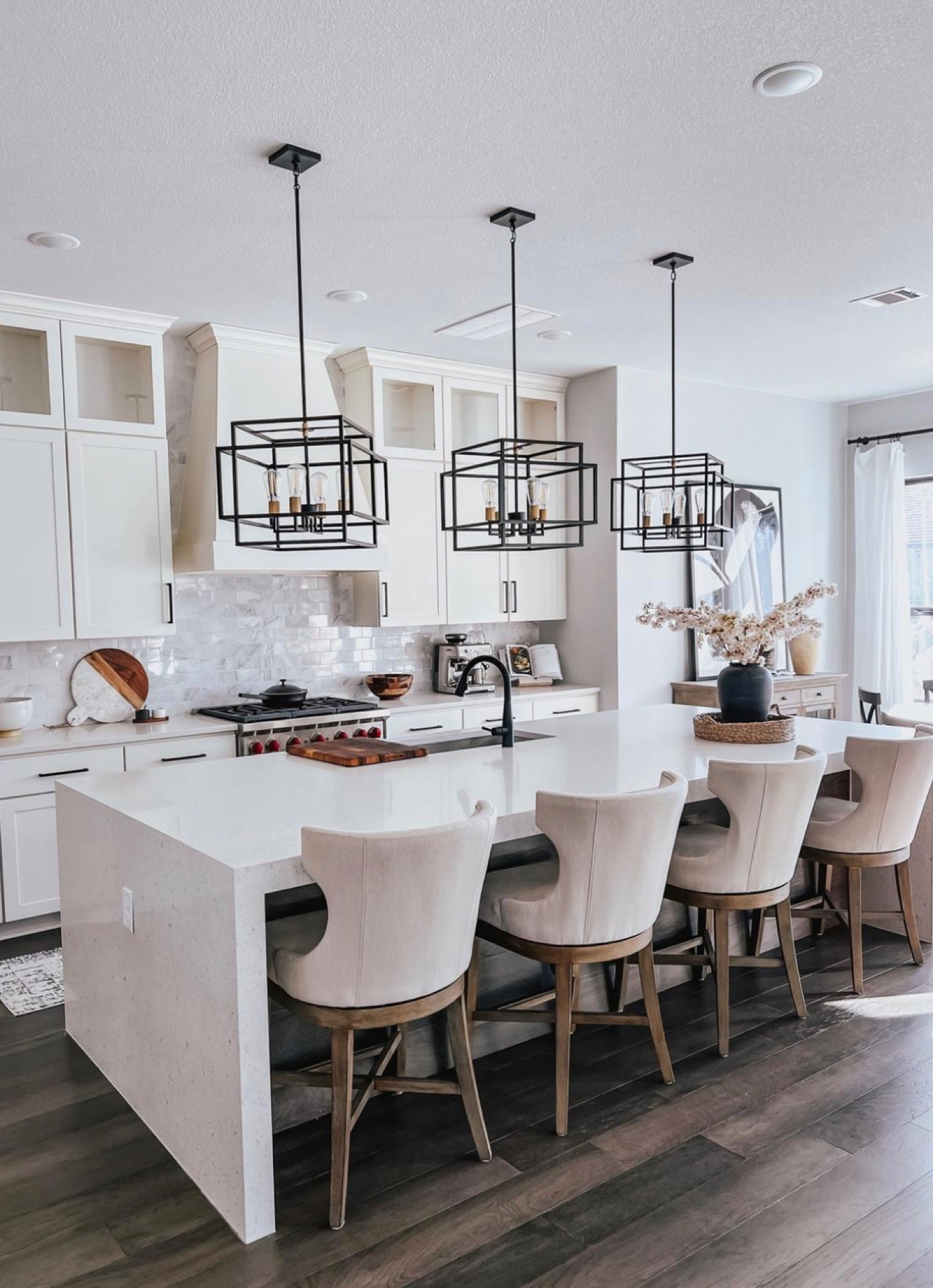 My favorite barstools from Wayfair + our lights 
#wayfair
#wayday 

Lee Anne Benjamin 🤍

#LTKstyletip #LTKhome #LTKsalealert