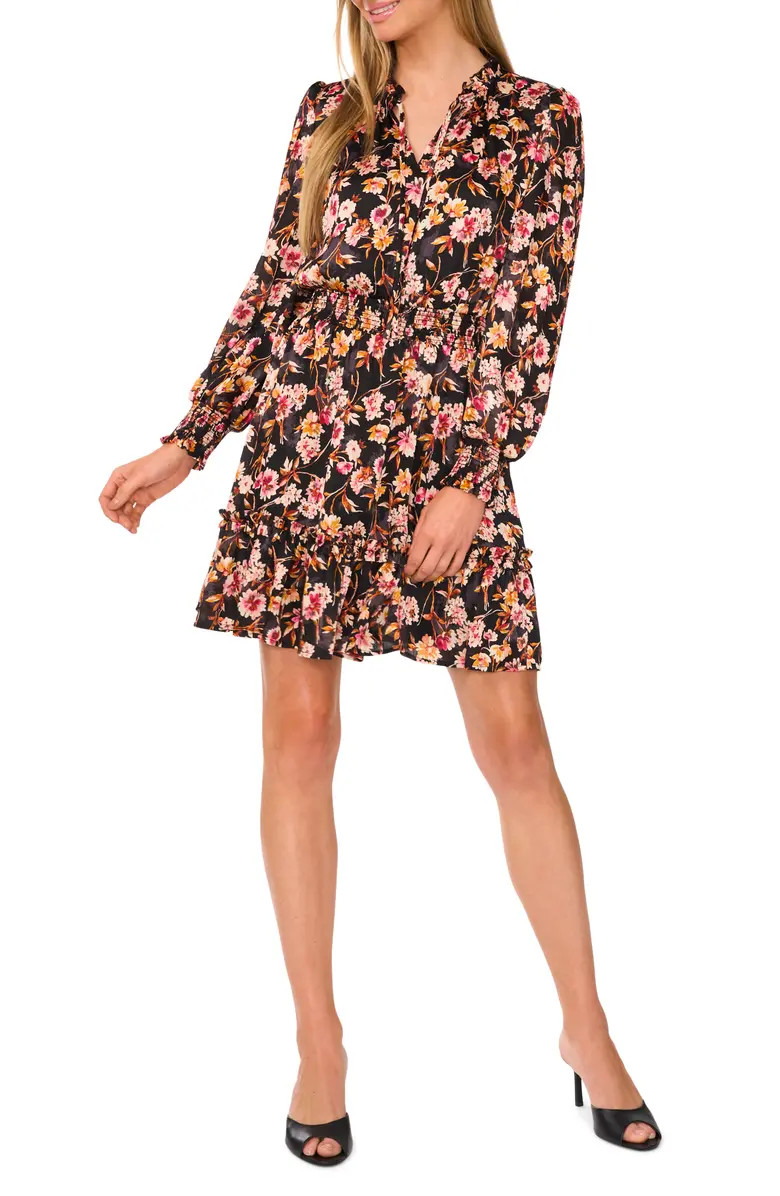 Floral Print Long Sleeve Dress | Nordstrom