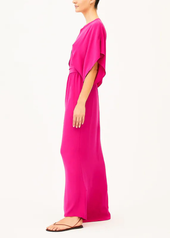 Jaline Norma Maxi Dress - Pink - S | Verishop
