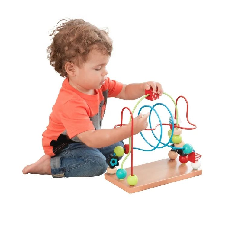 KidKraft Colorful Wooden Bead Maze - Preschool and Toddler Educational Toys - Walmart.com | Walmart (US)