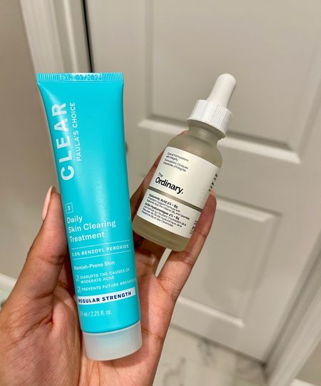 Two my favorite skincare products when I’m struggling with acne and/or dryness 🙌🏽 
#skincare #sensitiveskin #affordableskincare

#LTKbeauty #LTKfindsunder100 #LTKfindsunder50