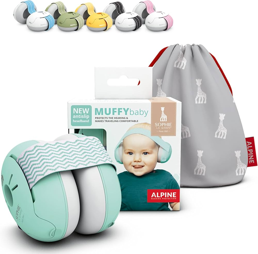 Alpine Muffy Baby Ear Protection for Babies and Toddlers up to 36 Months - CE & ANSI Certified - ... | Amazon (US)