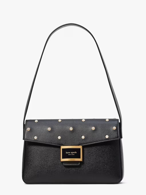 Katy Pearl Embellished Medium Shoulder Bag | Kate Spade (US)