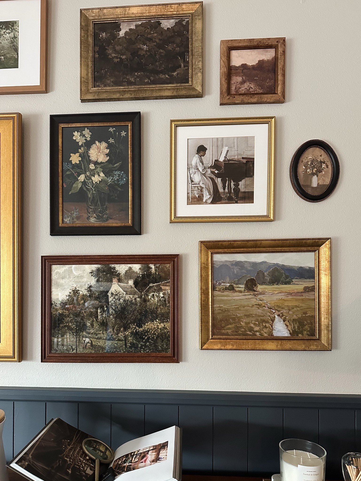 Living room gallery wall!

Affordable art, target wall art, studio McGee, hearth & hand, floral art, portrait art, landscape art, fall art, wood frame, brass frame

#LTKHome #LTKSeasonal