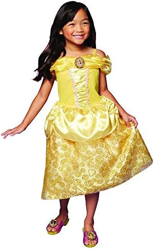 Disney Princess Belle Dress Costume for Girls, Perfect for Party, Halloween Or Pretend Play Dress Up | Amazon (US)