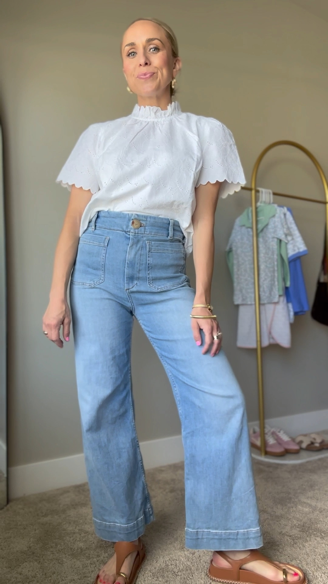 My all time favorite jeans that I wear year round and the best better than basic top that is under $30!

Wearing my true to size in both.

#LTKSeasonal #LTKStyleTip