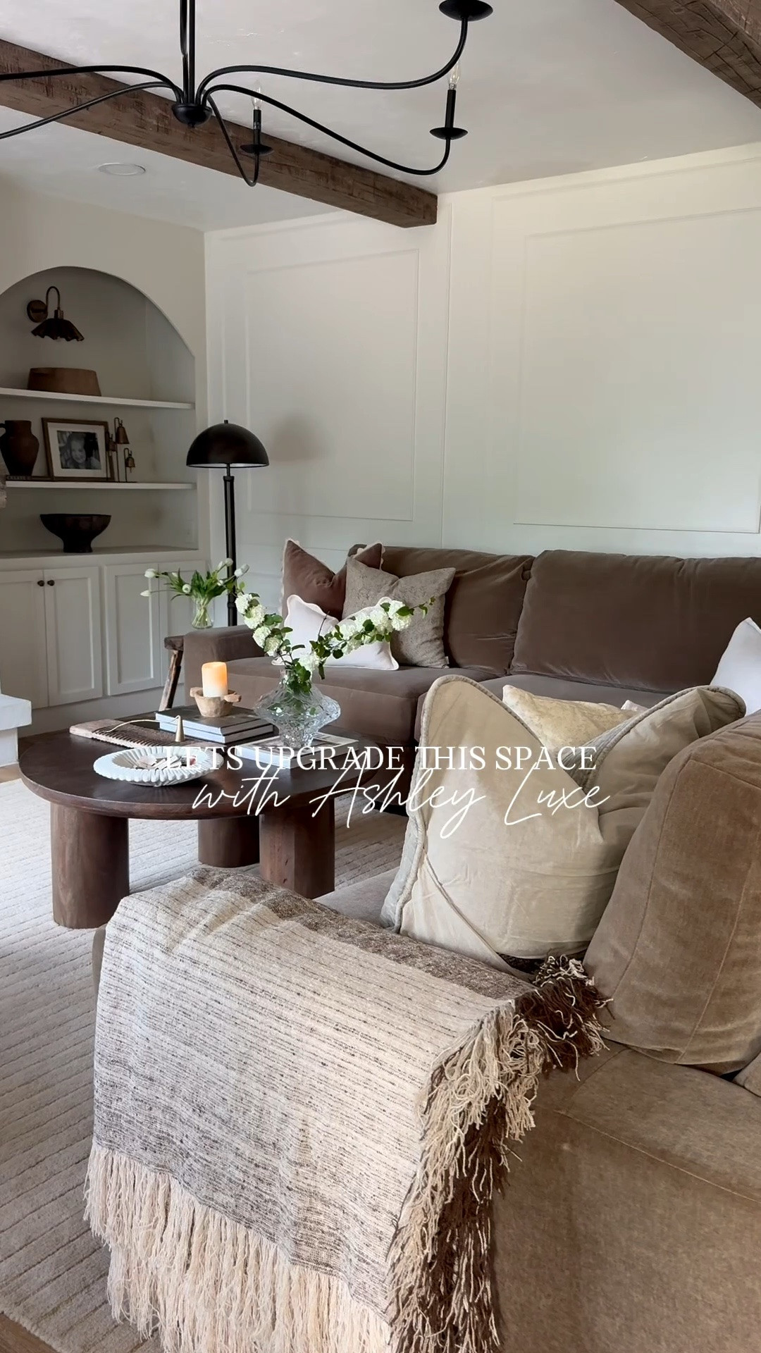 This sable brown sectional from Ashley Luxe has been amazing the last couple months! I used to have to wash my white couch monthly with a toddler and 3 dogs. The fabric easily repels liquids and the darker color is a vibe. This sofa holds its shape so you don’t have to constantly fluff the cushions to get that perfect look and it’s so deep and comfortable to lay across. Shop my new living room here! 

#LTKMothersDay #LTKHome #LTKSeasonal