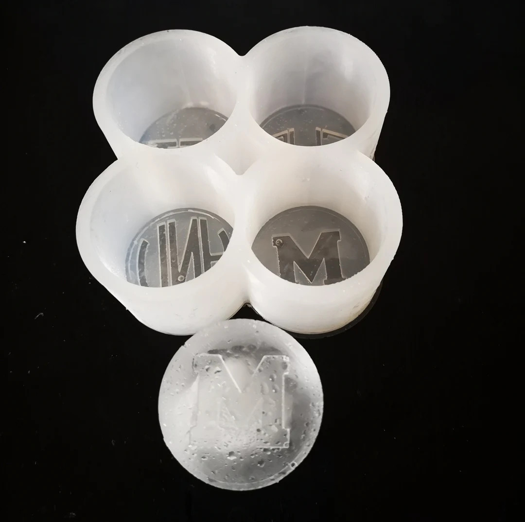 Personalised Silicone Cocktail Ice Cube Mould, Customised Cylindrical Ice Blocks - Etsy | Etsy (US)