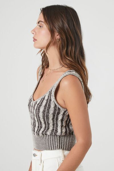 Striped Sweater-Knit Crop Top | Forever 21 (US)