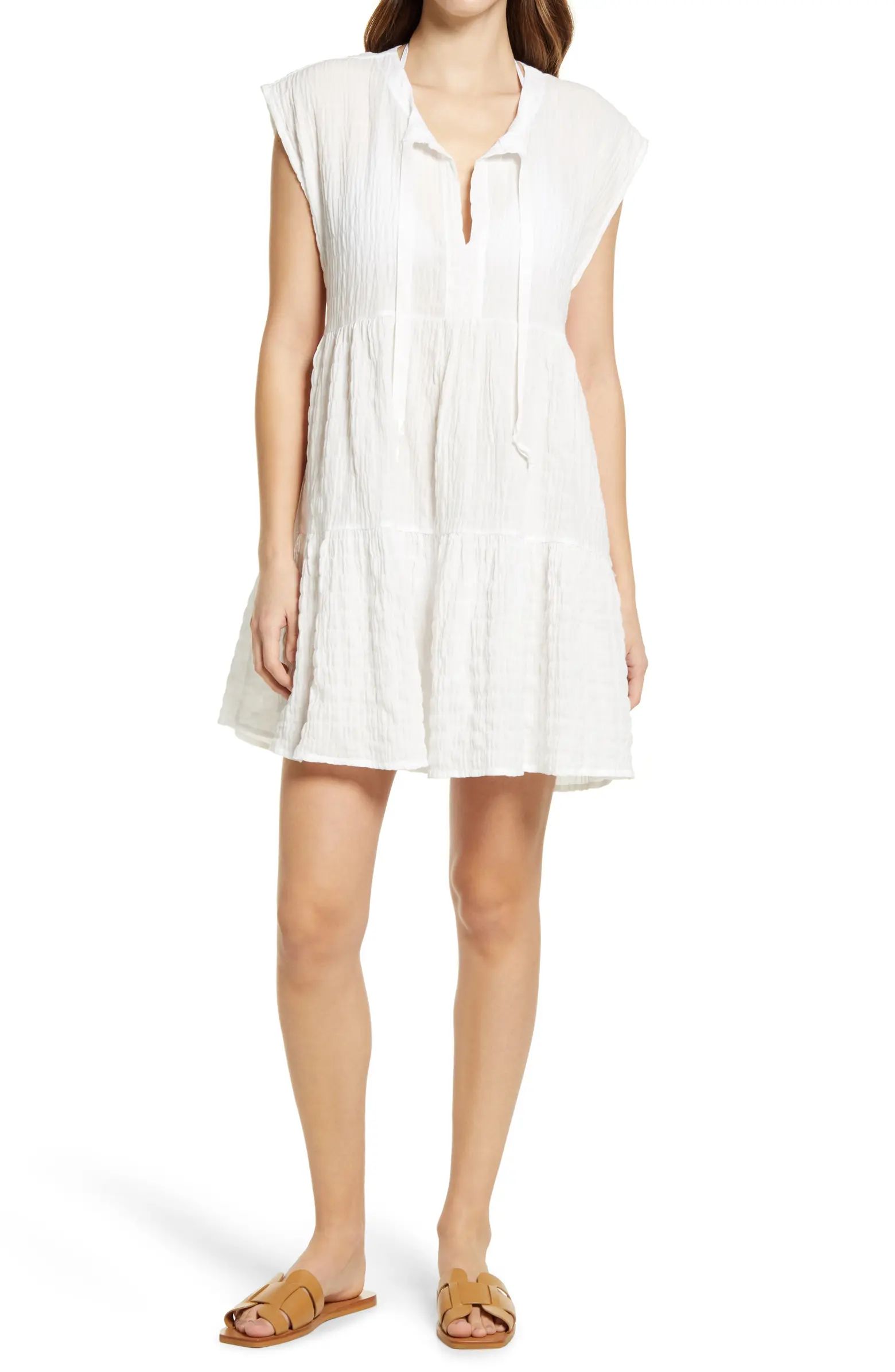 Robin Piccone Fiona Flouncy Cover-Up Dress | Nordstrom | Nordstrom