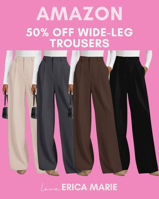 These trousers are so easy to dress up and down. Perfect for work, meetings, or casual styles.

Women's Trousers, Trousers on Sale, Trousers for Work, Women's Trousers on Sale 

 #LTKootd #LTKSaleAlert