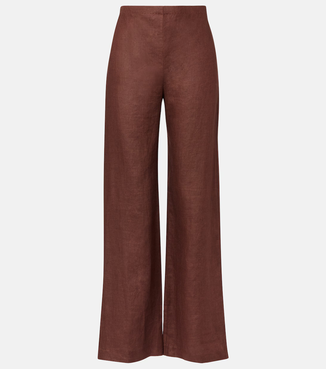 Ilride high-rise linen straight pants | Mytheresa (US/CA)