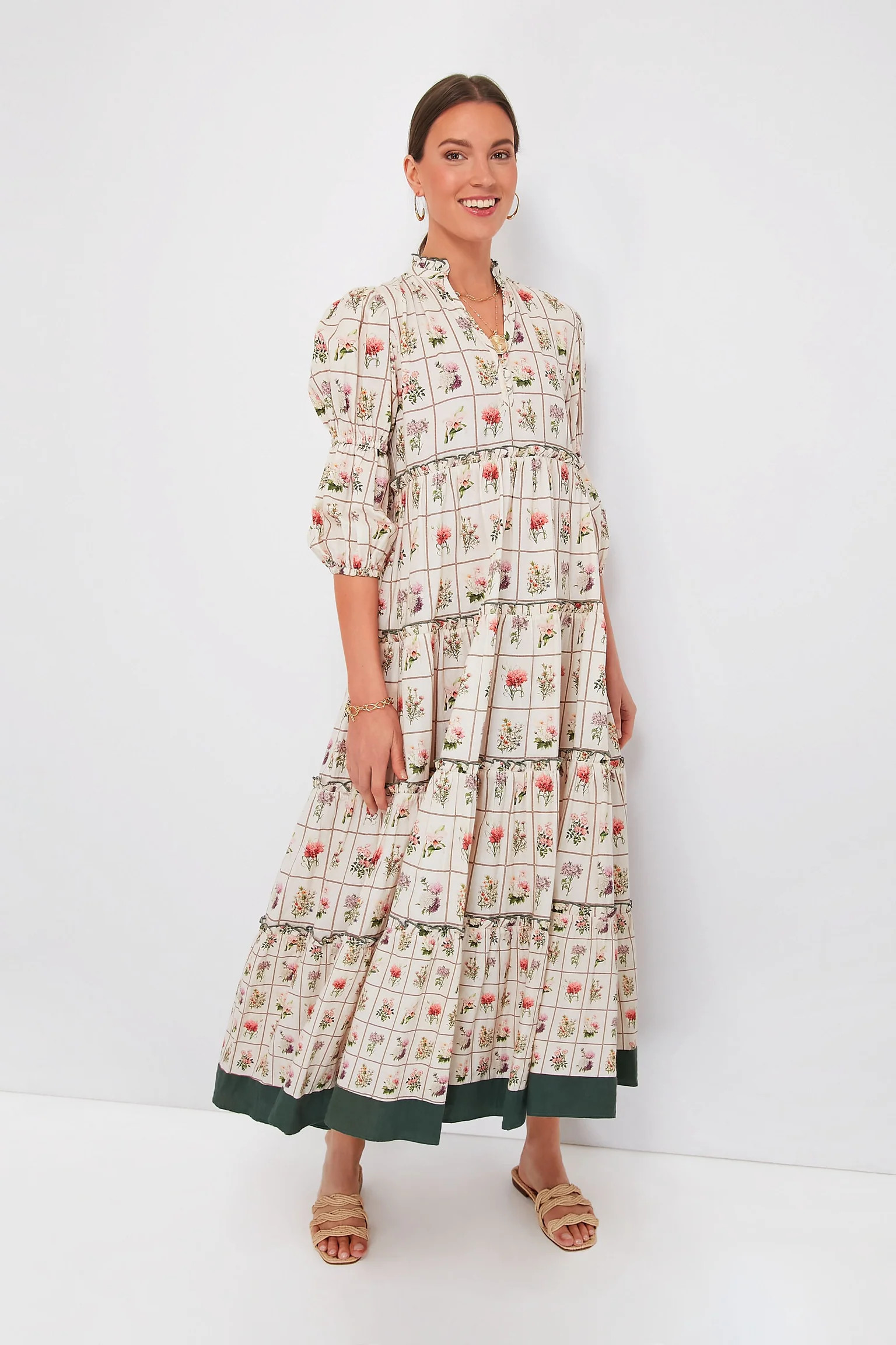 Exclusive Vintage Stamp Emily Maxi Dress | Tuckernuck (US)