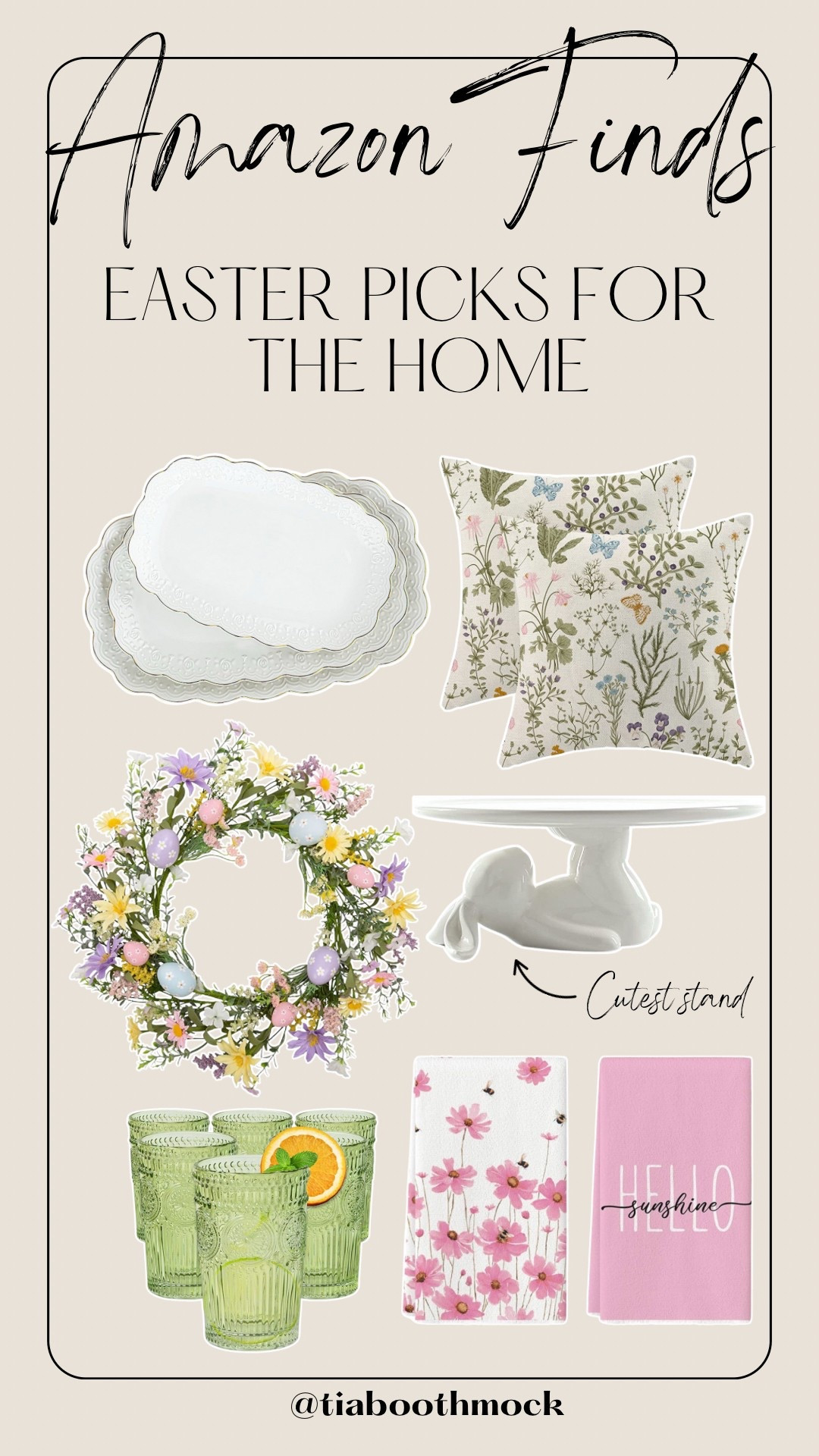 Amazon Easter decor 

#LTKFindsUnder50 #LTKSeasonal #LTKHome