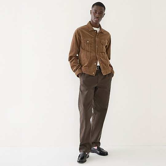 Trucker jacket in stretch corduroy | J. Crew US