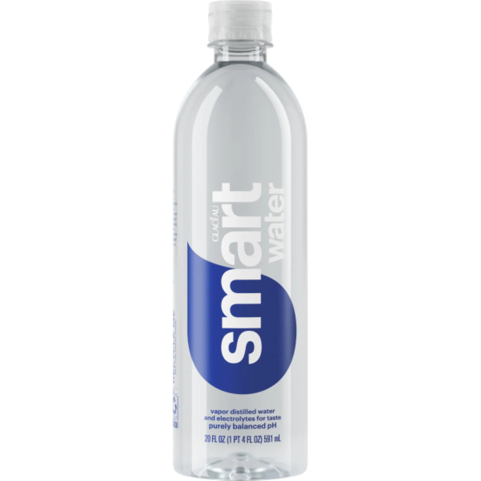 smartwater 20-fl oz Vapor distilled Bottled Water | 786162200433 | Lowe's