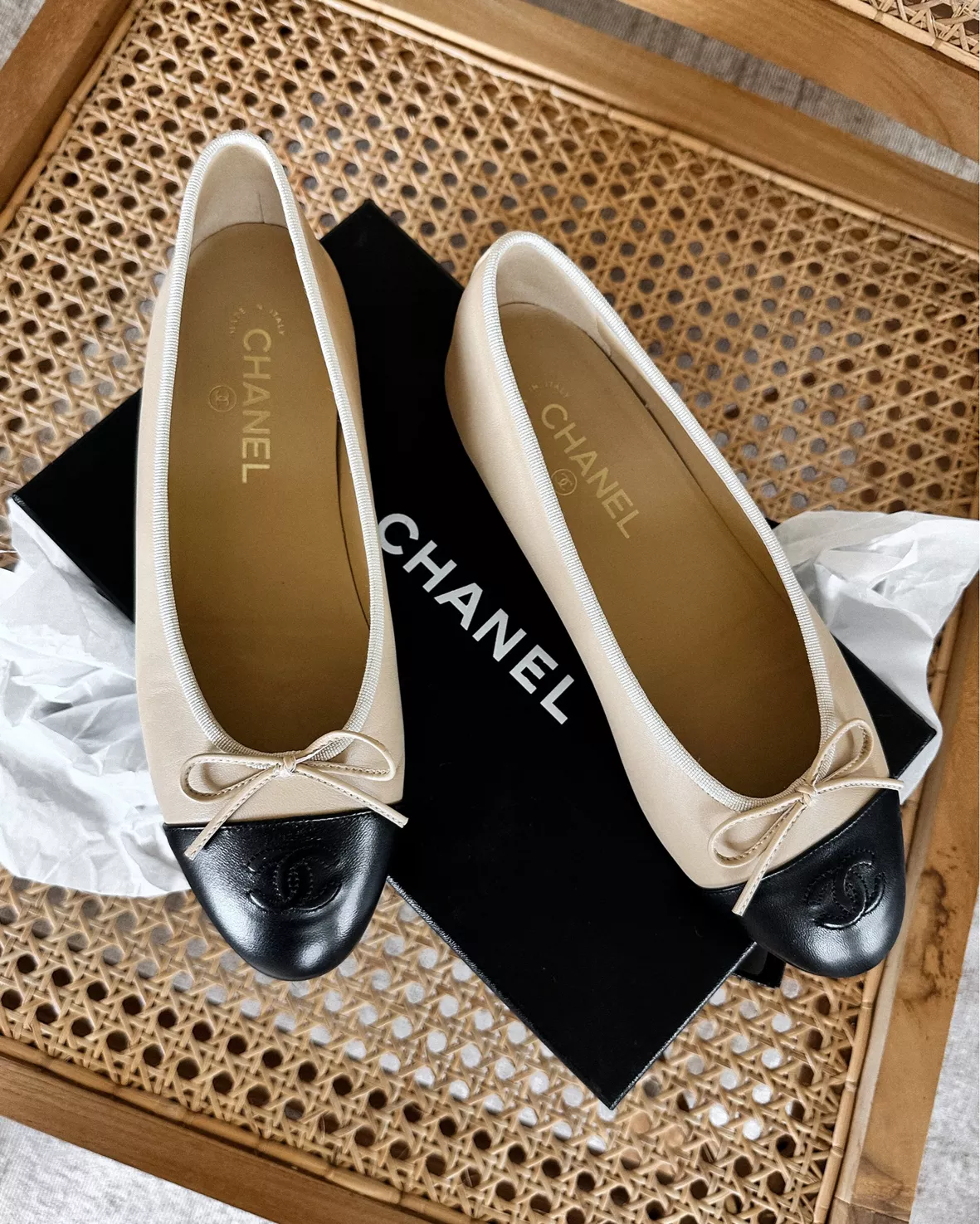 How to Wear Chanel Ballet Flats
