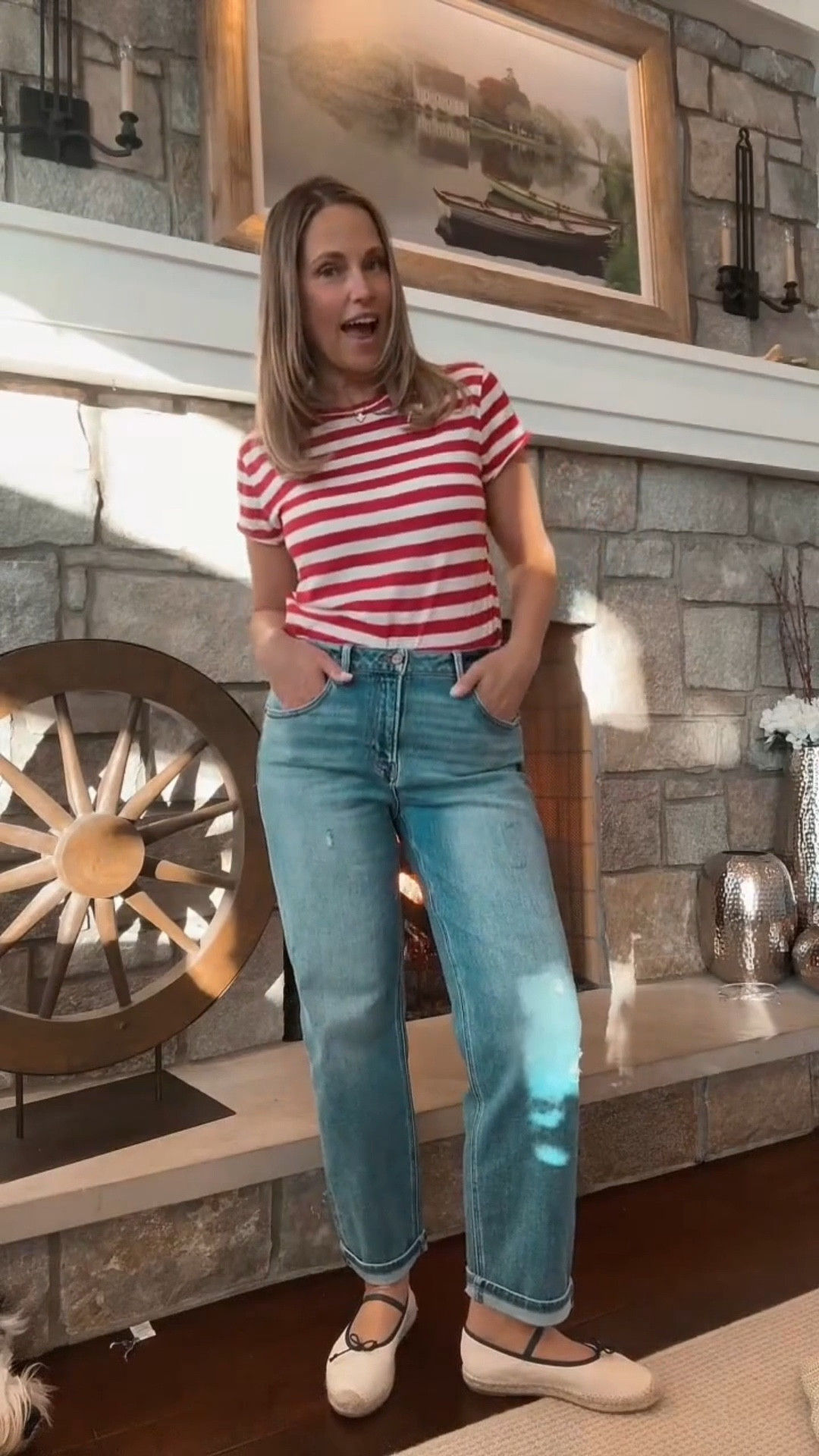 We are loving these new arrival denim jeans from Social Threads. This style is trending for the upcoming season and is such a great addition to your closet. They feature a straight leg, mid rise fit with a cuffed hem that gives them a modern and effortless look.

#LTKOver40 #LTKSeasonal #LTKMidsize