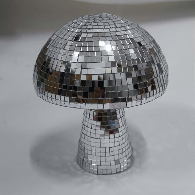 Mxkoso Mushroom Disco Ball for bar, Party, Room, Table Decor - Mirror Disco Ball Mushroom Shape H... | Amazon (US)