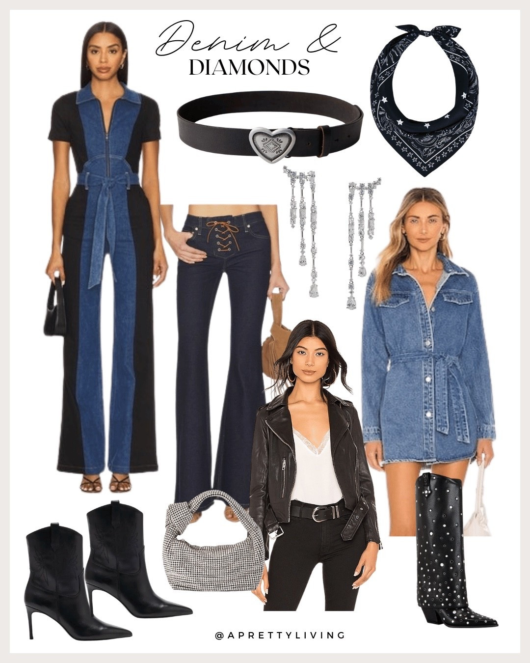 Denim & Diamonds 

#LTKootd #LTKBeauty #LTKFestival