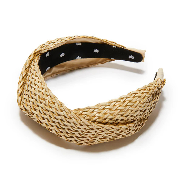 NATURAL MARLENE WICKER HEADBAND | LELE SADOUGHI