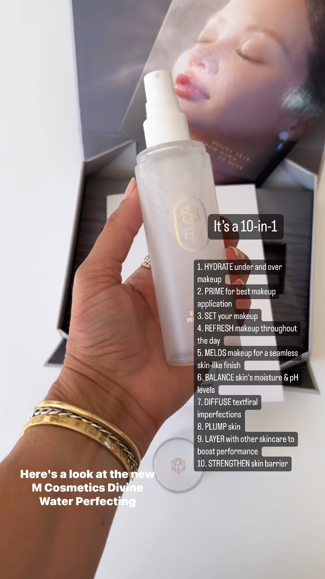 This mist is a brilliant 10-in-1⚡️☁️

#LTKFindsUnder50 #LTKVideo #LTKBeauty