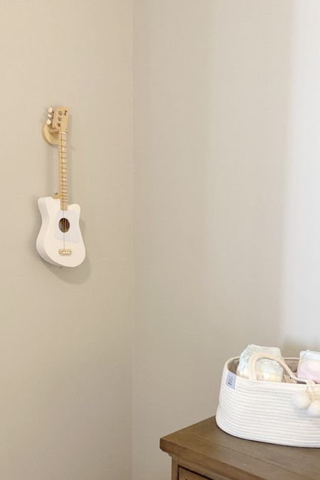 baby guitar for nursery decor & toddler learning 🤍🥹 

#LTKhome #LTKGiftGuide #LTKbaby