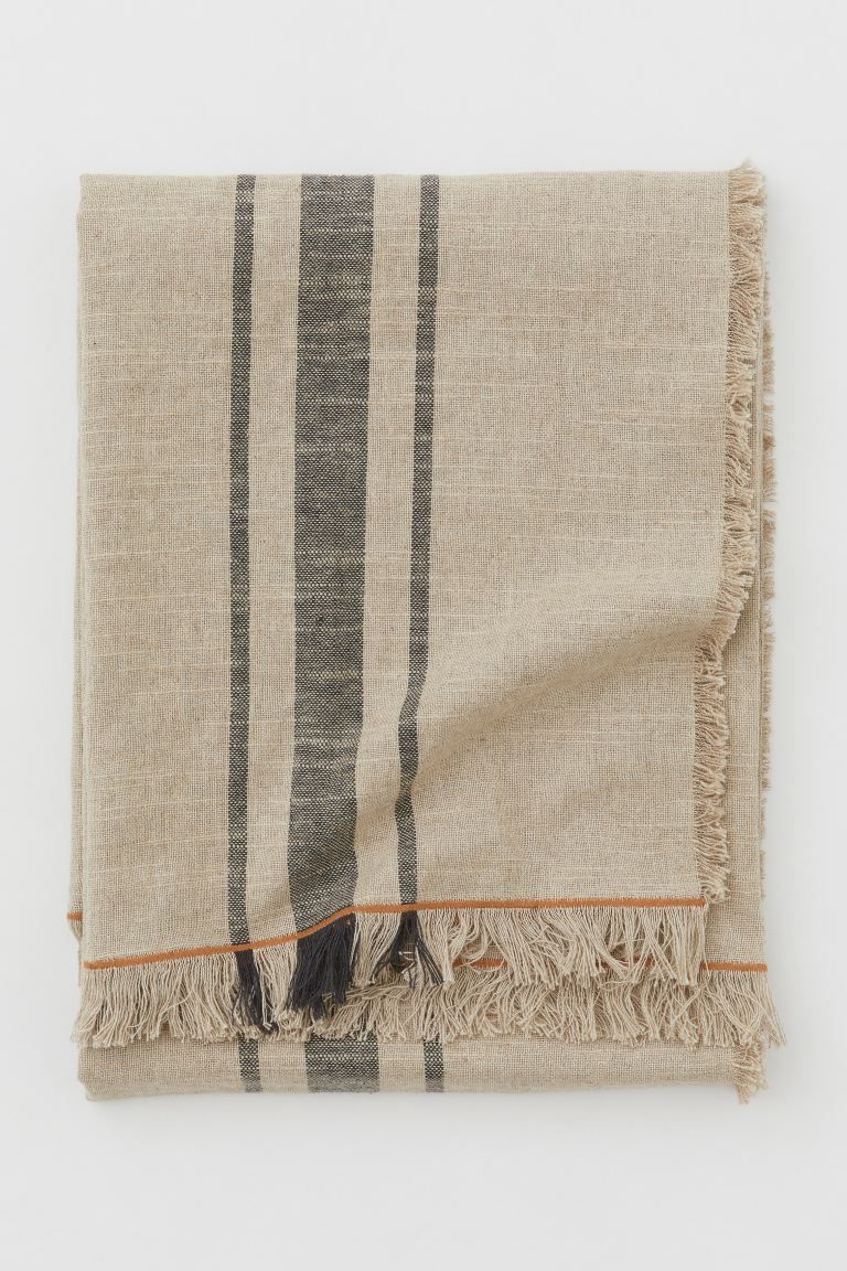 Linen-blend Throw | H&M (US + CA)