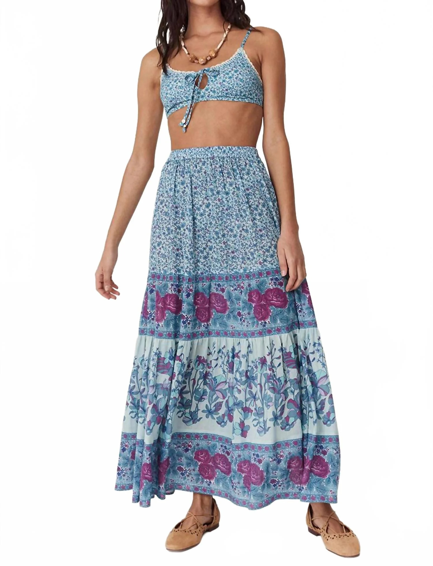 Love Jetty Maxi Skirt In Nirvana | Shop Simon