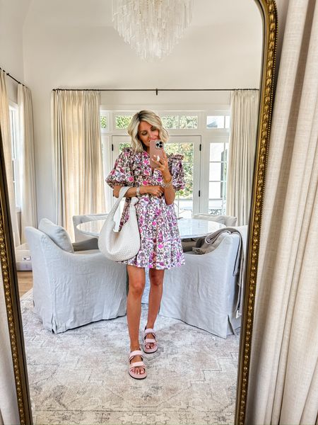 These pink sandals are so cute with this dress! Love this look for summer! Wearing XS!

Loverly Grey, summer outfits, summer dress

#LTKSeasonal #LTKStyleTip