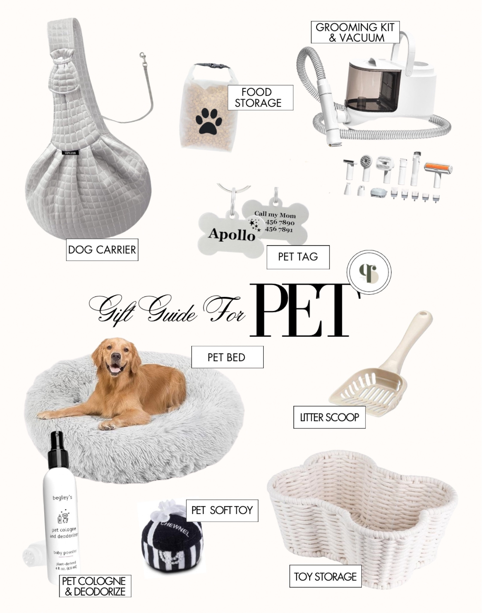 Amazon Pet Gift Guide

Amazon pet essentials / amazon pet gift ideas / amazon finds / amazon favorites / amazon must have / dog bed / cat bed / pet grooming kit / pet vacuum / pet carrier sling / pet food storage / pet tag / pet cologne / pet deodorize / pet toys storage / litter scoop / pet soft toys / cat essentials / dog essentials / neutral pet finds / aesthetic pet finds 

#LTKCyberWeek #LTKGiftGuide #LTKfindsunder100