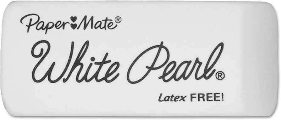 Paper Mate 70624 White Pearl Eraser, 3/Pack | Amazon (US)
