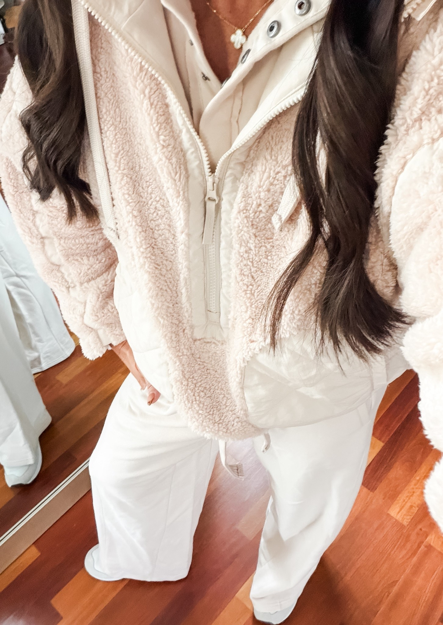 Love this cozy set and jacket for fall! Wearing a small in all 

#LTKFindsUnder50 #LTKStyleTip #LTKSaleAlert