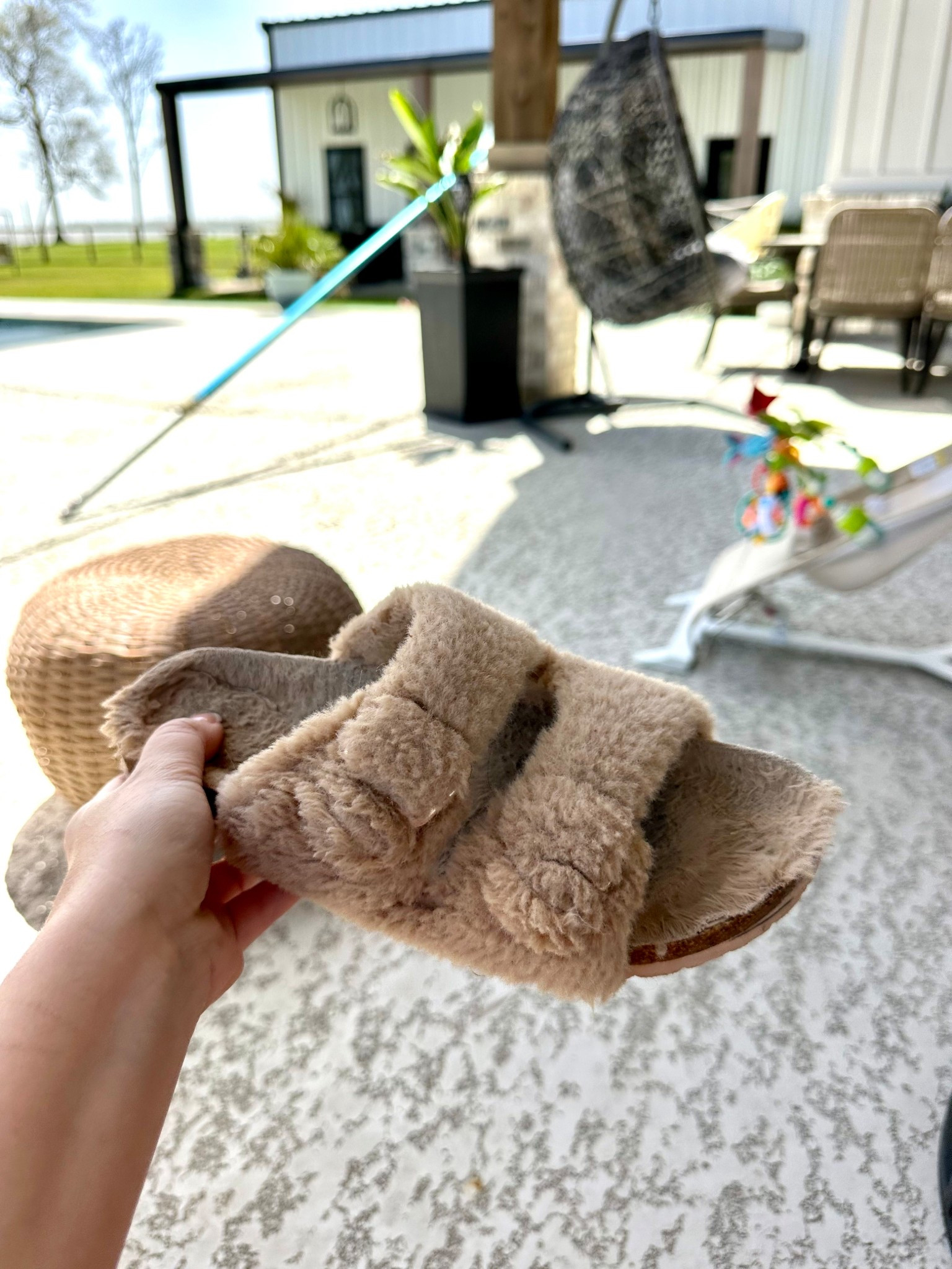 I sized up to a 9 in my fave fuzzy slippers!

#LTKShoeCrush