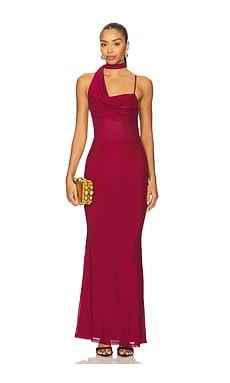 superdown Addie Maxi Dress in Oxblood from Revolve.com | Revolve Clothing (Global)