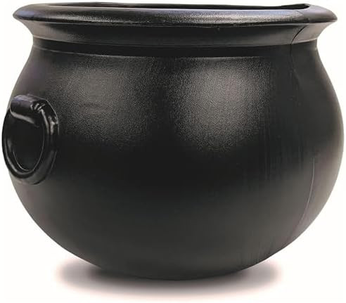 Union Products 12 Inch Spooky Witch Cauldron for Indoor and Outdoor Halloween Decoration and Tric... | Amazon (US)