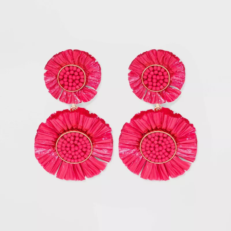 SUGARFIX by BaubleBar Stacked Fringe Drop Earrings | Target