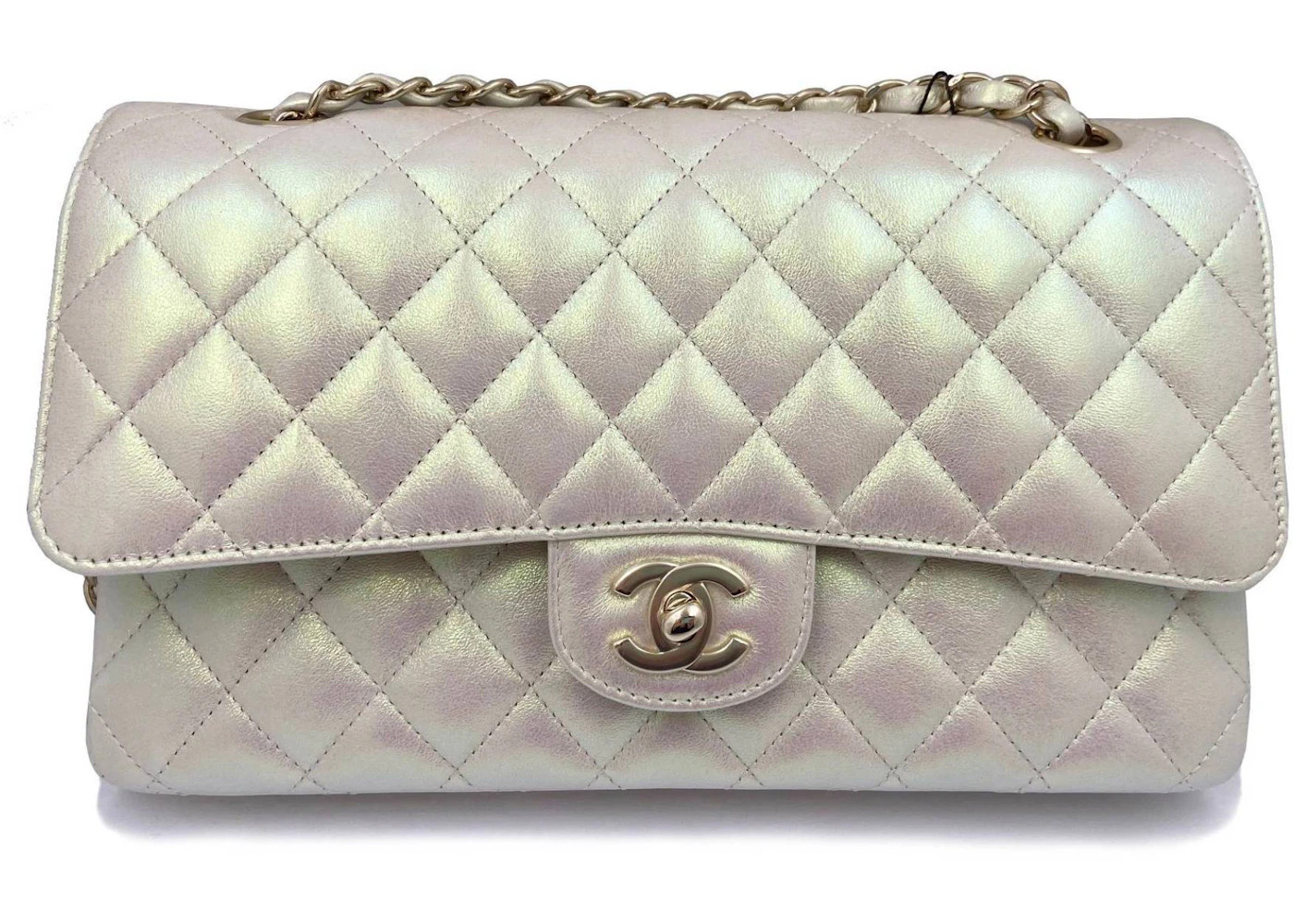 Chanel Classic HandbagIridescent Ivory | StockX