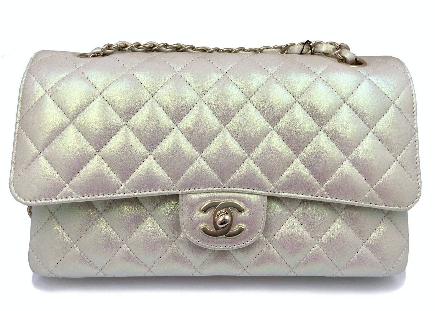 Chanel Classic HandbagIridescent Ivory | StockX