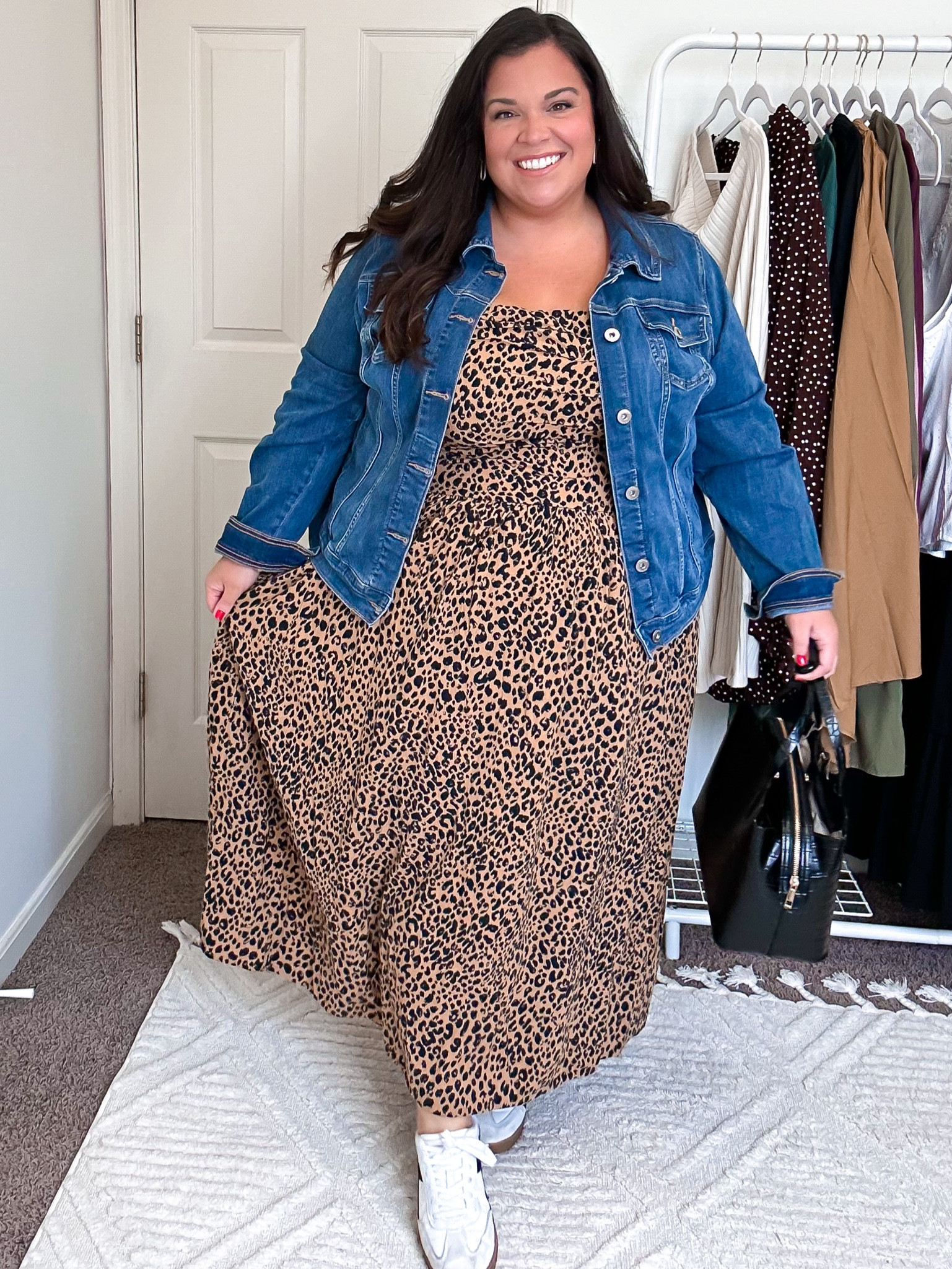 First time wearing animal
Print and I’m actually obsessed now! This target dress is a stunner! I’m in a xxl and it fits perfectly. 2x in the jean jacket too! 

Plus size fashion, plus size outfits, plus size outfit inspo, fall outfit inspo, fall fashion, fall ootd, early fall outfits, fall trending, summer to fall, casual outfit inspo, early fall outfit inspo, plus size dresses, fall dresses

#LTKPlusSize #LTKStyleTip #LTKFindsUnder50