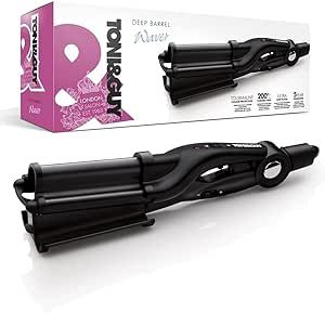 Toni & Guy Deep Barrel Hair Waver, 32 mm - Black | Amazon (UK)