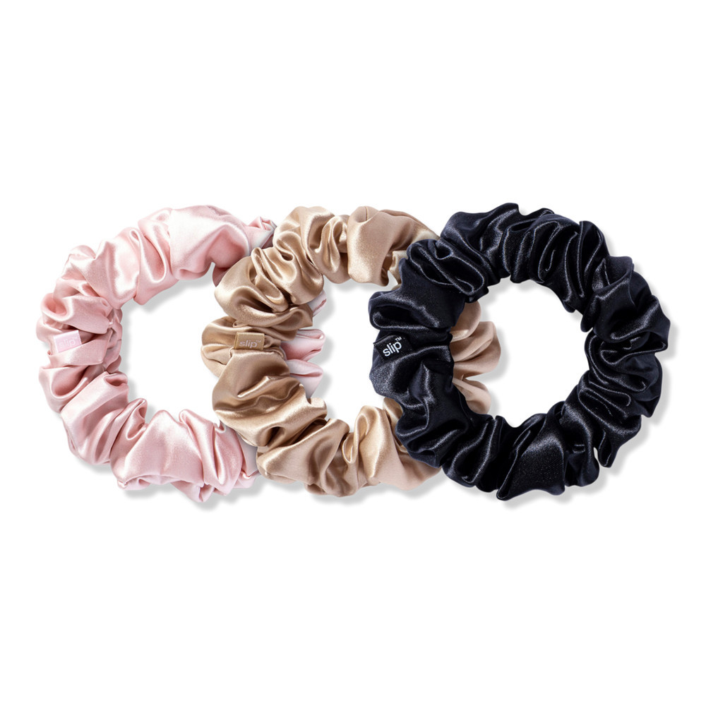 Slip Pure Silk Large Scrunchies - Pink, Black, Caramel | Ulta