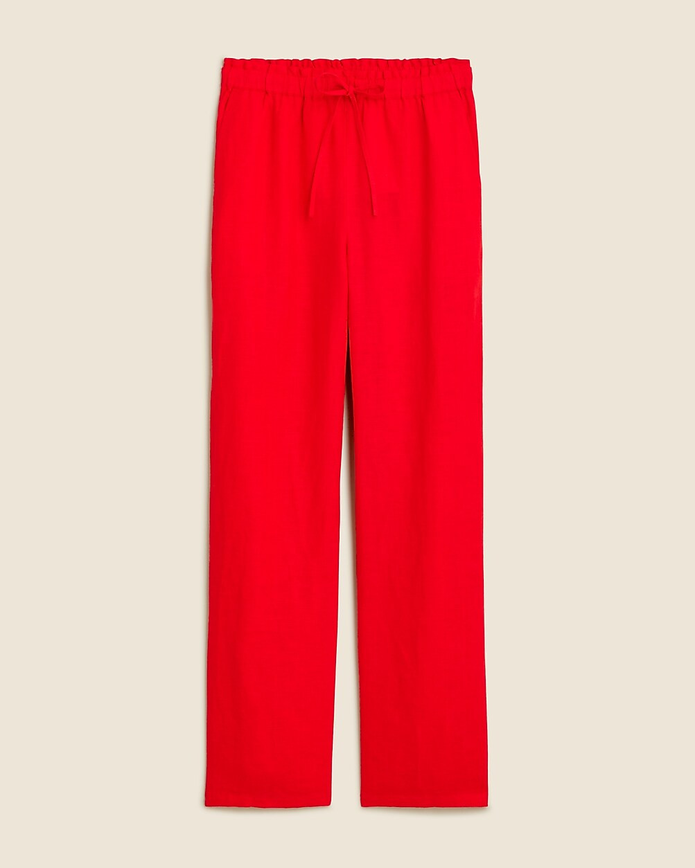 Soleil pant in linen | J. Crew US