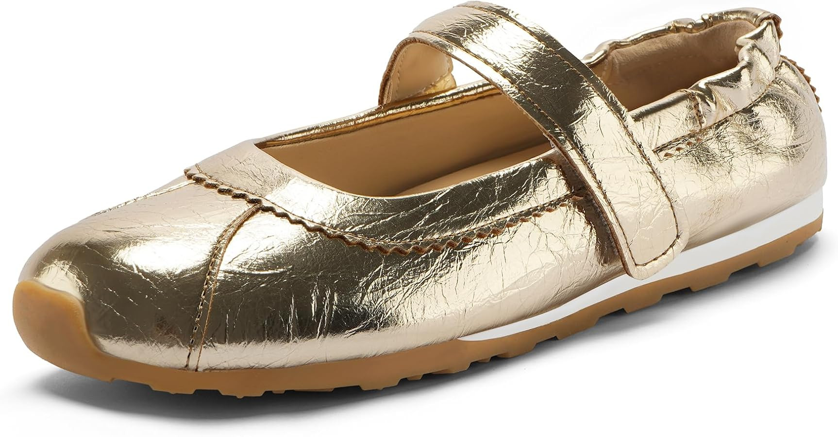 Tigeridea Mary Jane Ballet Sneakers Women Flat Dressy Casual Walking Shoes | Amazon (US)