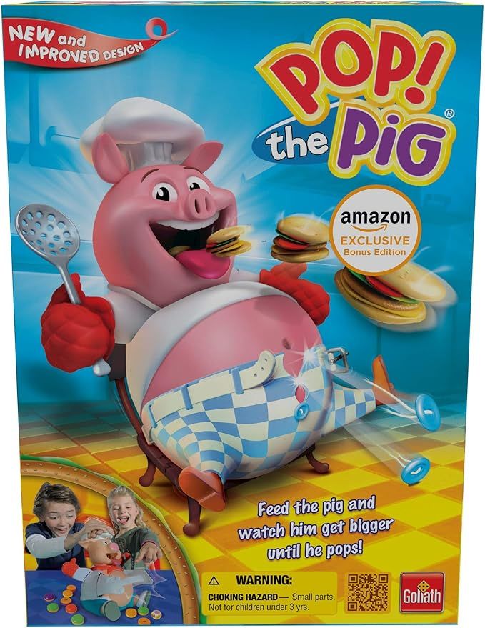 Goliath Pop The Pig w/ Bonus 24pc Puzzle (Amazon Exclusive) | Amazon (US)