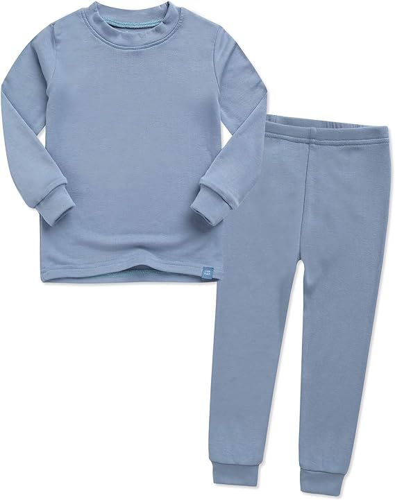 VAENAIT BABY 6M-12Y Toddler Kids Girls Boys Soft Comfy Modal Tencel Solid Raglan Sleepwear Pajama... | Amazon (US)