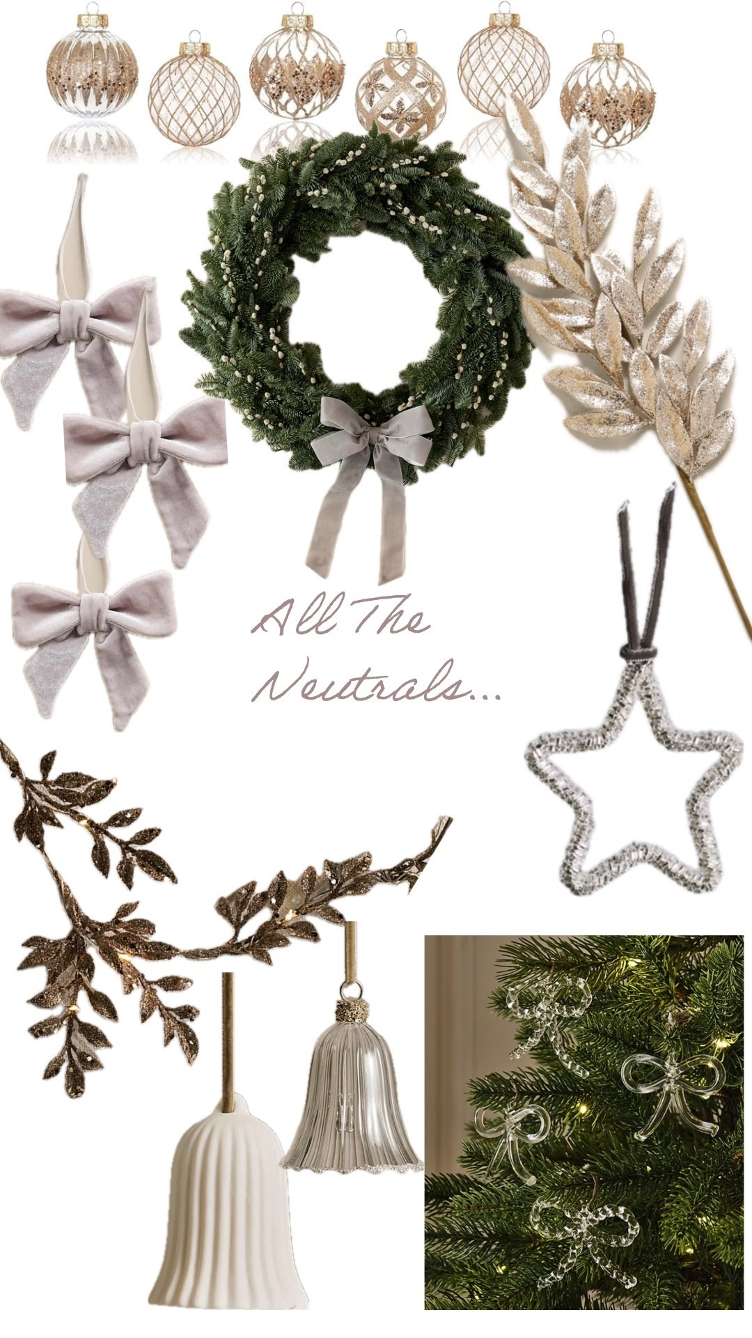 All the neutrals 🔔 ✨

#LTKuk #LTKfestive #LTKwinter